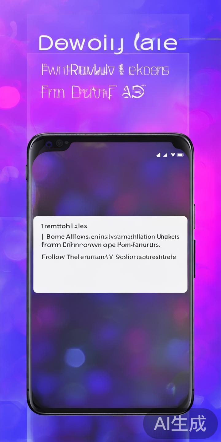 安卓用户：点击下载链接后，可能需要开启手机的“允许